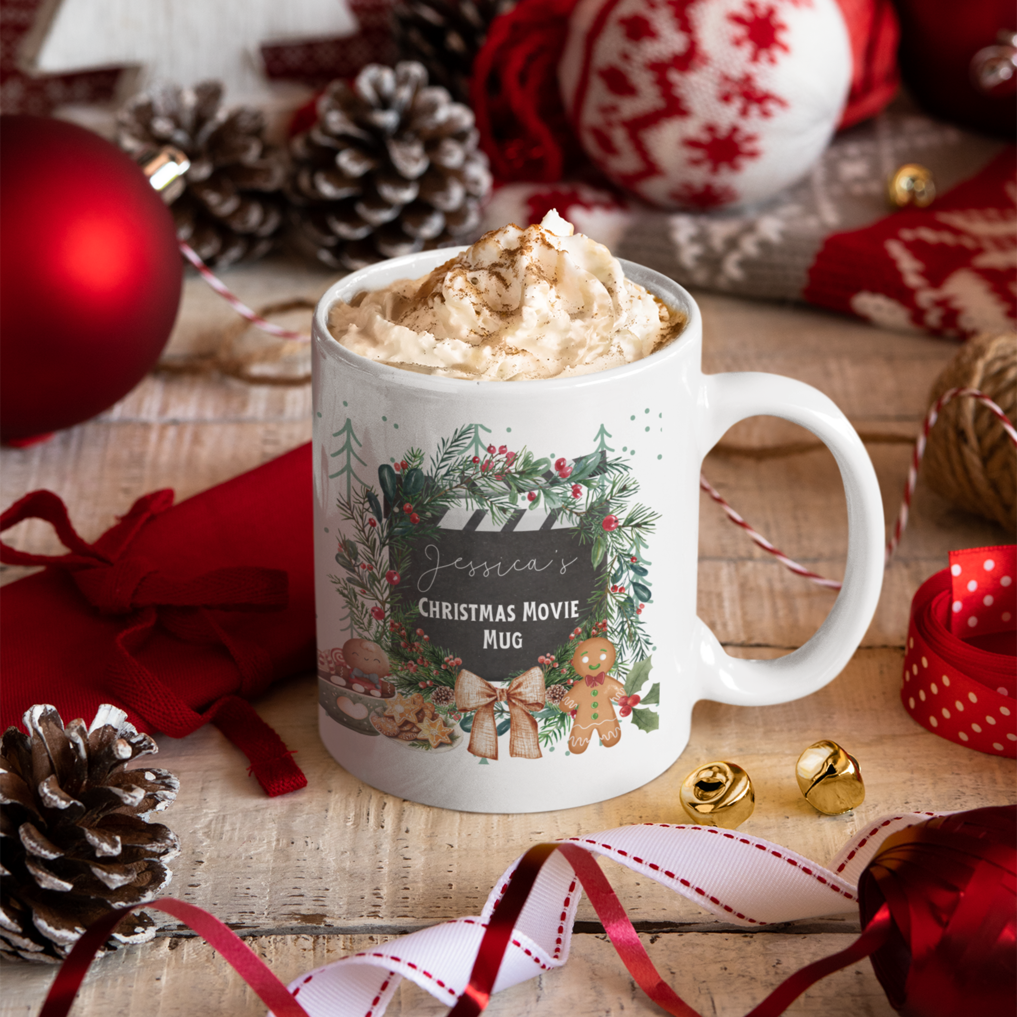 Personalized Christmas Movie Mug!