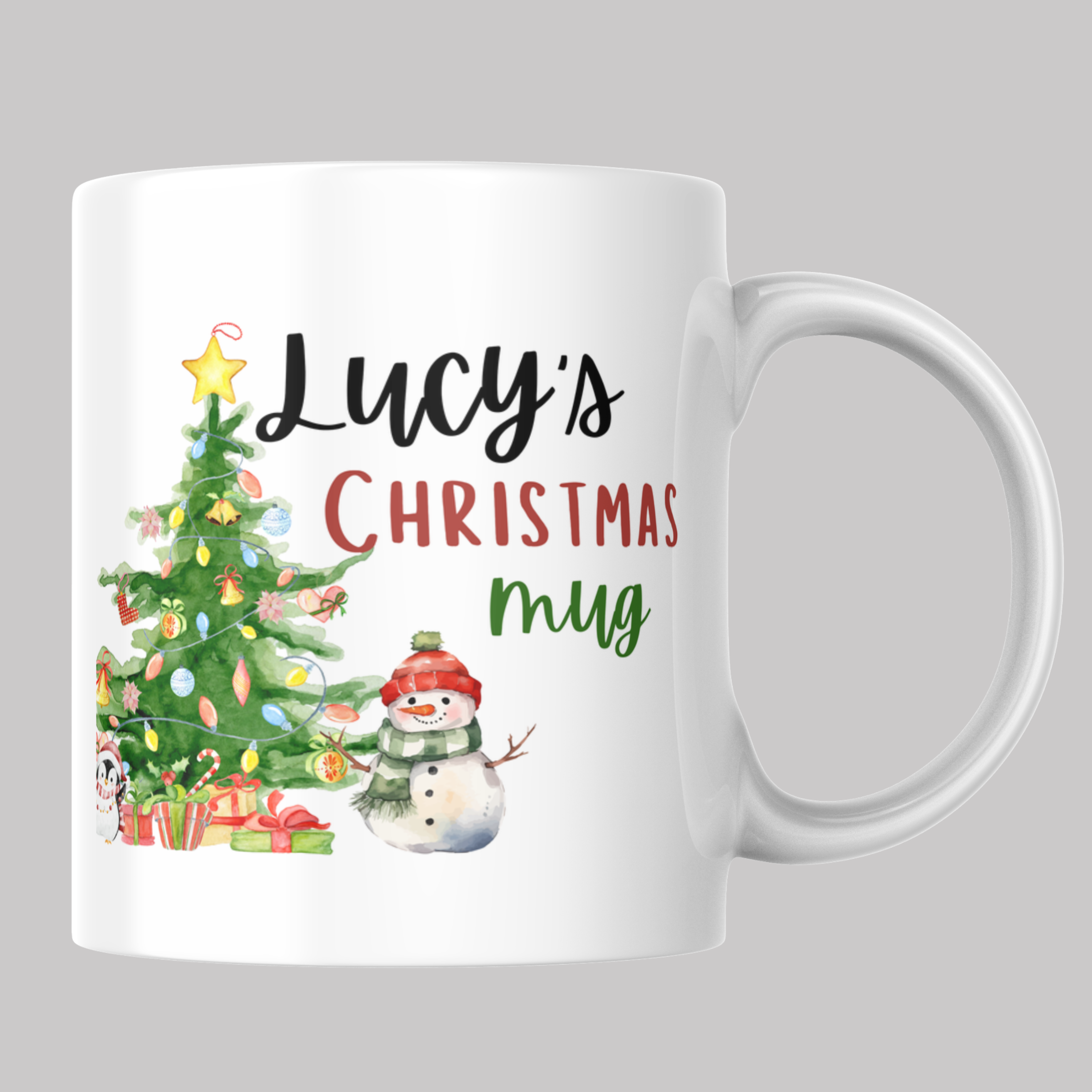 Personalized Christmas Mug