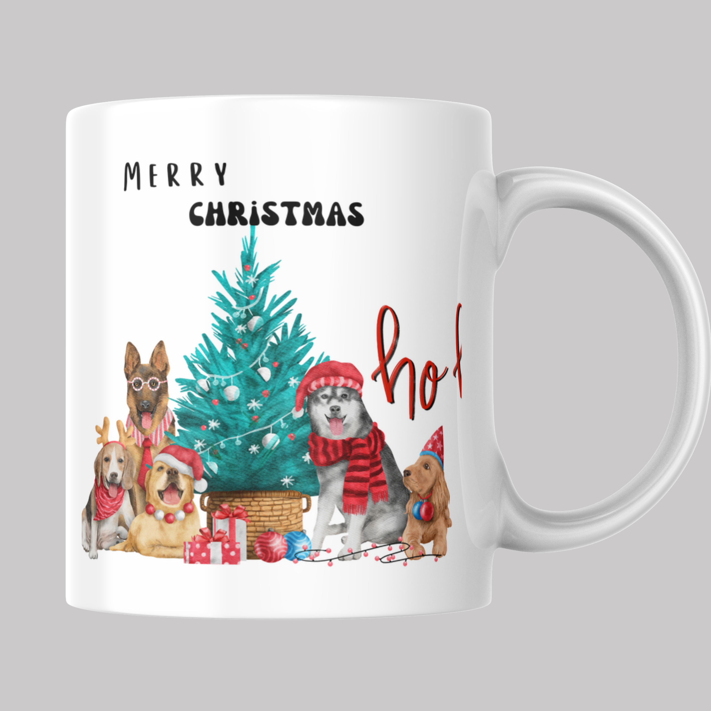 Christmas Dog Mug